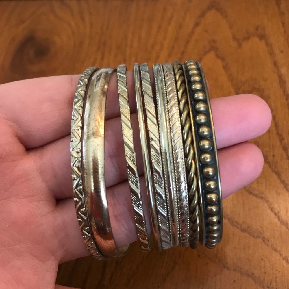 Gold Bangles